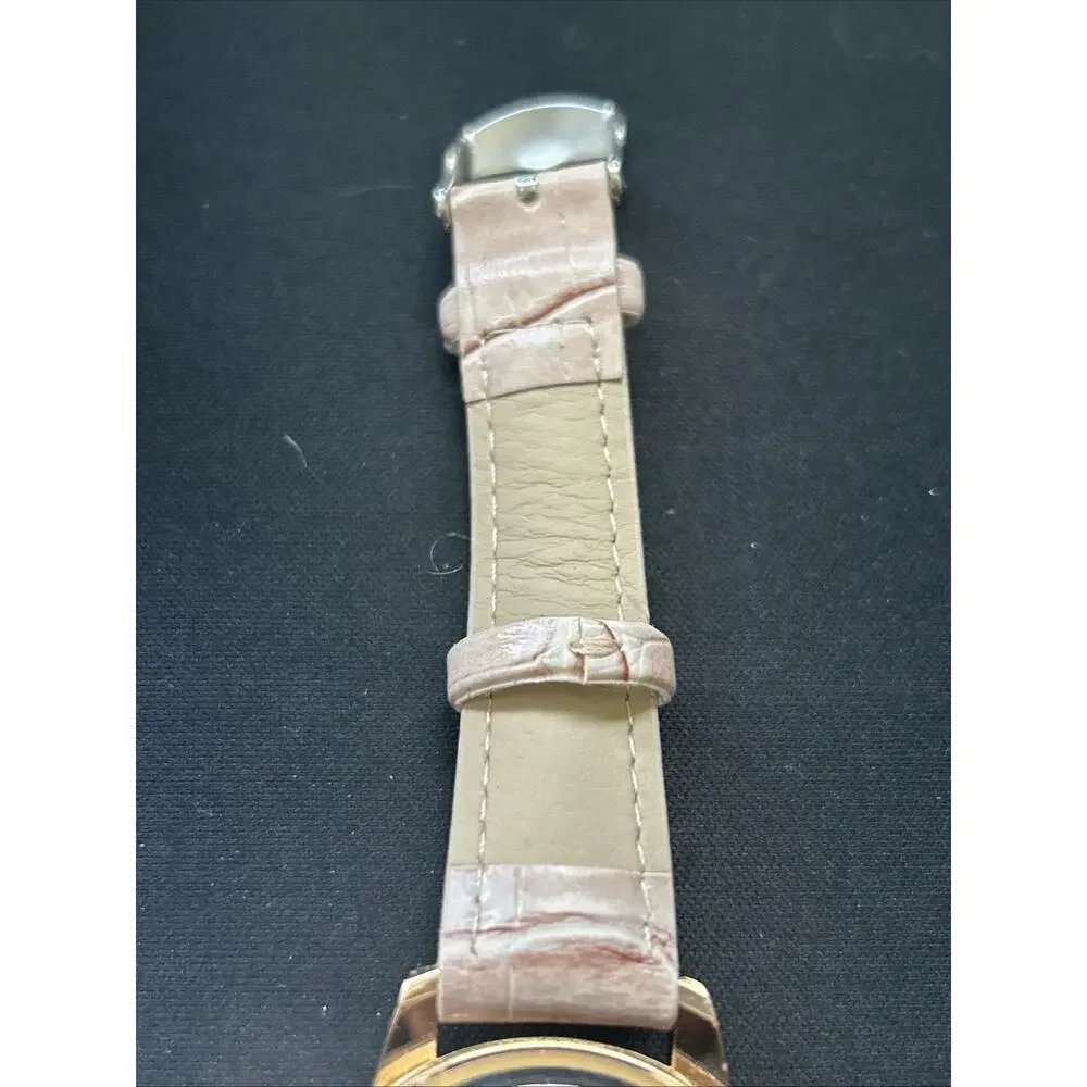 3T Rose Gold Tone Case Pink Dial Women’s Quartz Watch